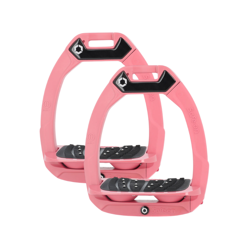 Flex On - Édition limitée - Étriers Safe On tea rose