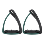Freejump - Stijgbeugels Soft'Up Pro 2 Zwart/Teal