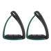 Freejump - Estribos Soft'UP Pro 2 preto/teal
