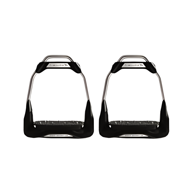 Freejump - Air's Stirrups Black / Inclined Floor / Right Eye / Black / Black