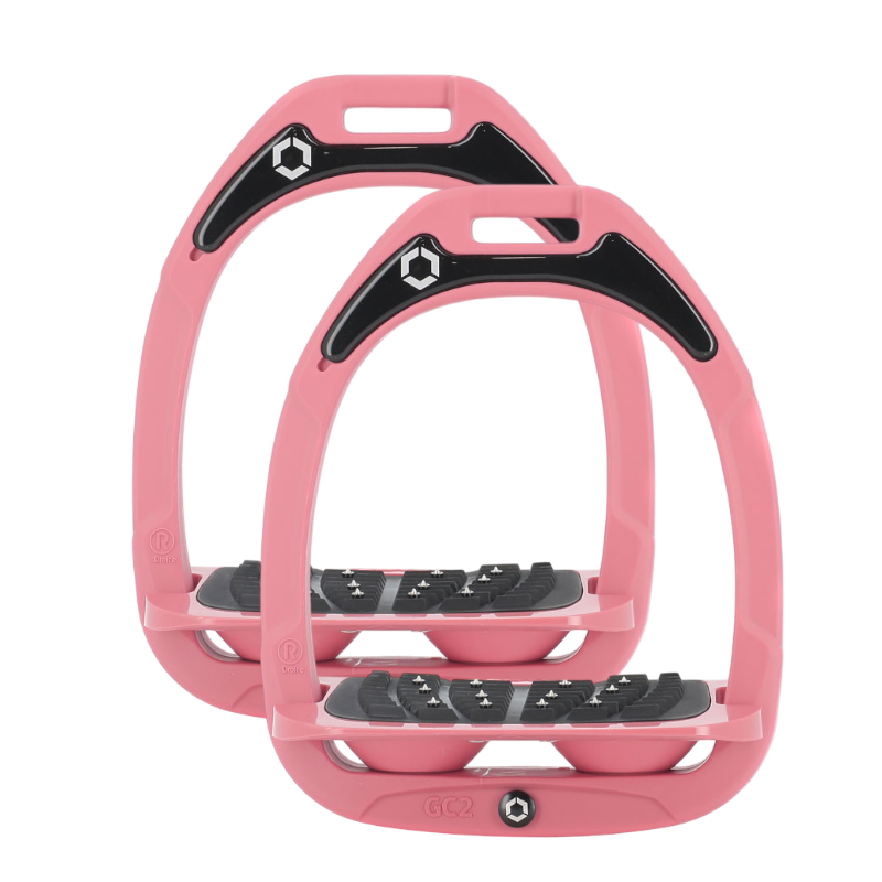Flex On - Limited Edition - Green Composite Tea Rose Stirrups