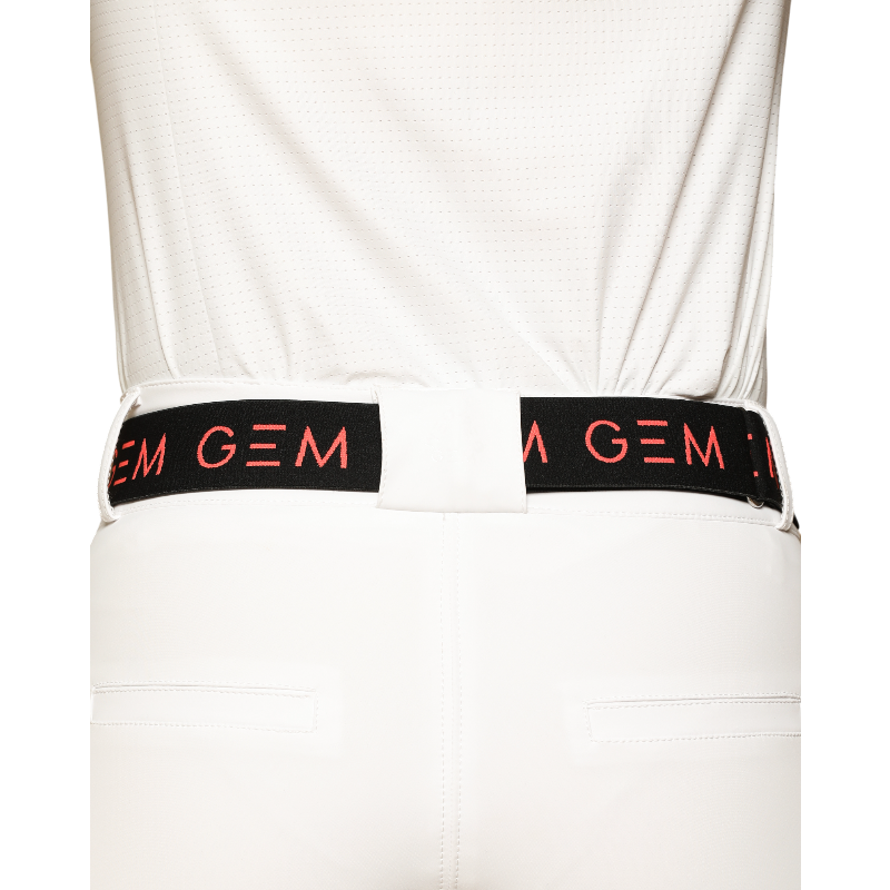 GEM - Zaza Belt black/ coral | - Ohlala