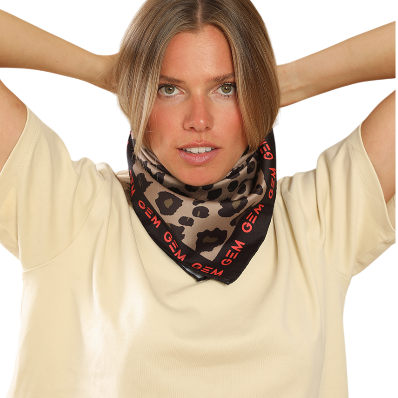 GEM - Foulard leopardato