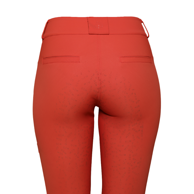 GEM - Pantalon d'équitation femme John full grip tandoori spice