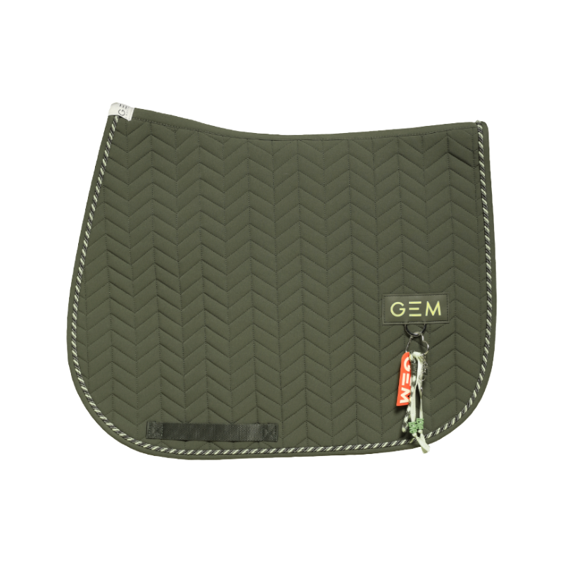 GEM - カーキ色のパスタ鞍パッド