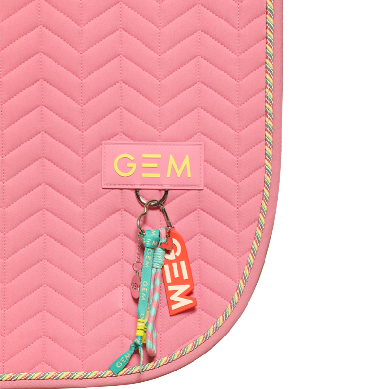 GEM - Zadeldekje Pasta roze