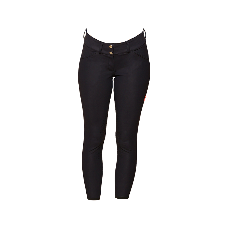 GEM - Pantalon d'équitation femme John grip genoux marine