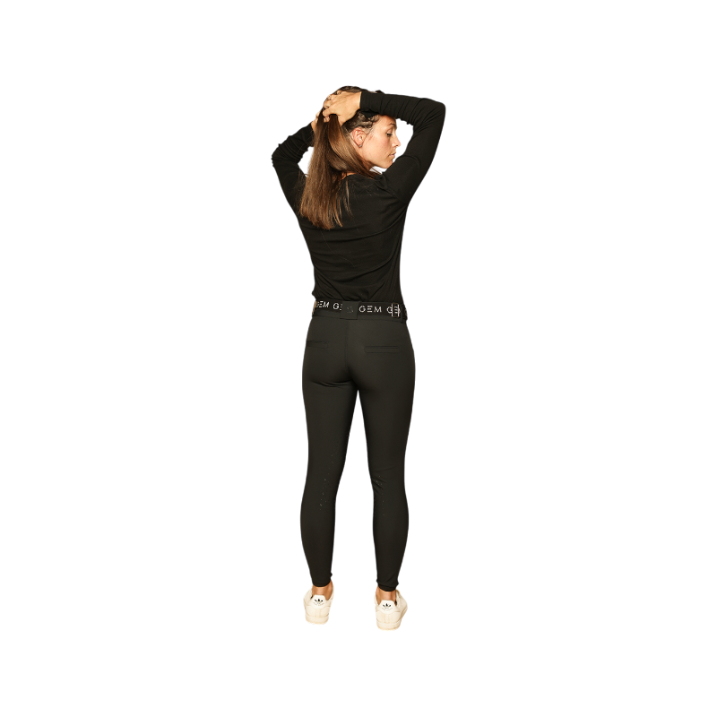 GEM - Pantalon d'équitation femme John noir