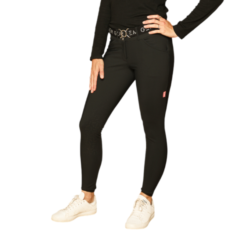 GEM - Pantalon d'équitation femme John noir