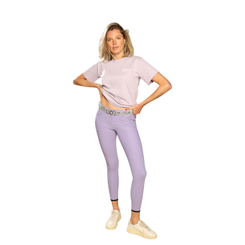 GEM - Pantalon d'équitation femme John violette