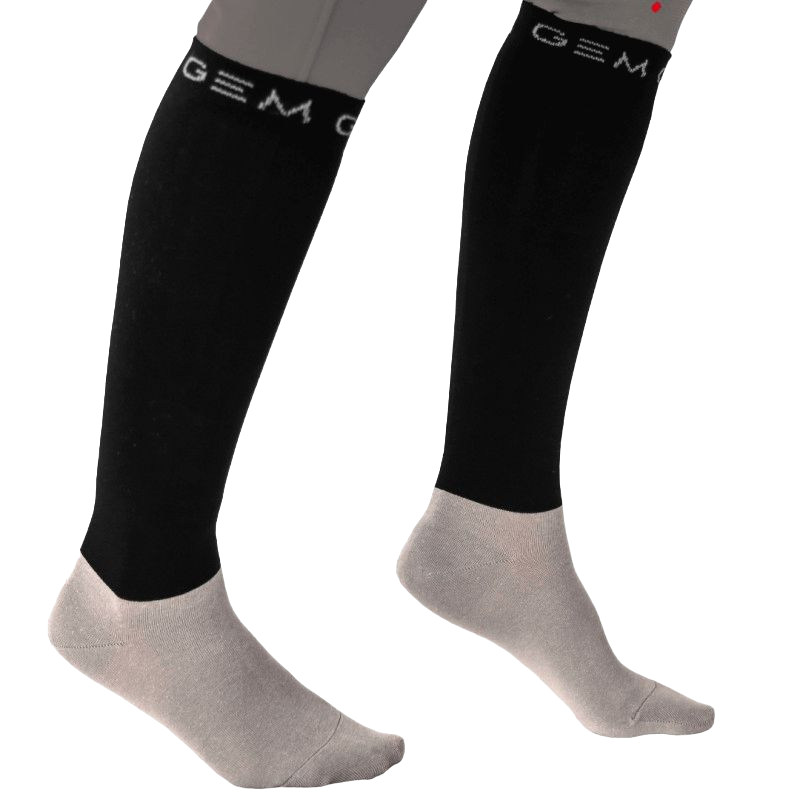 GEM Equitation - Love socks black (x2)