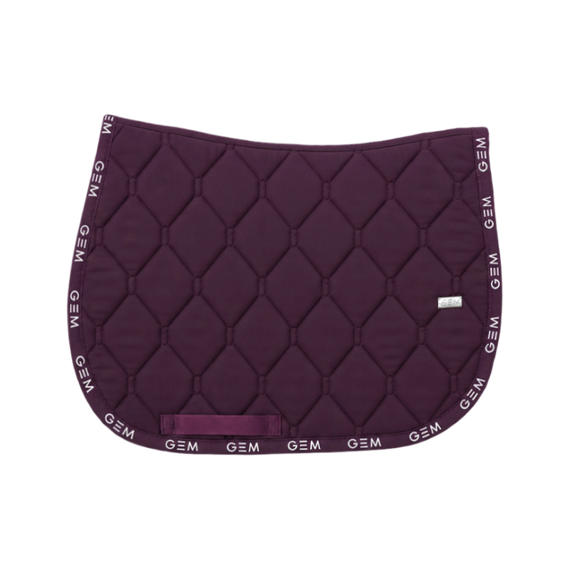 GEM - Love Saddle Pad Plum