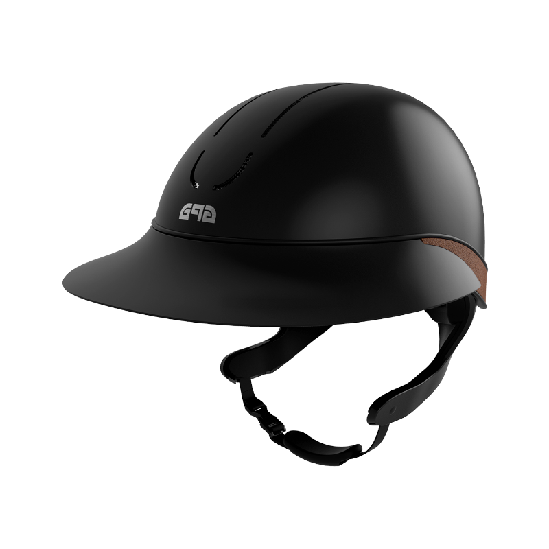 GPA - Casque d'équitation First Lady TLS Global matt black/ chesnut