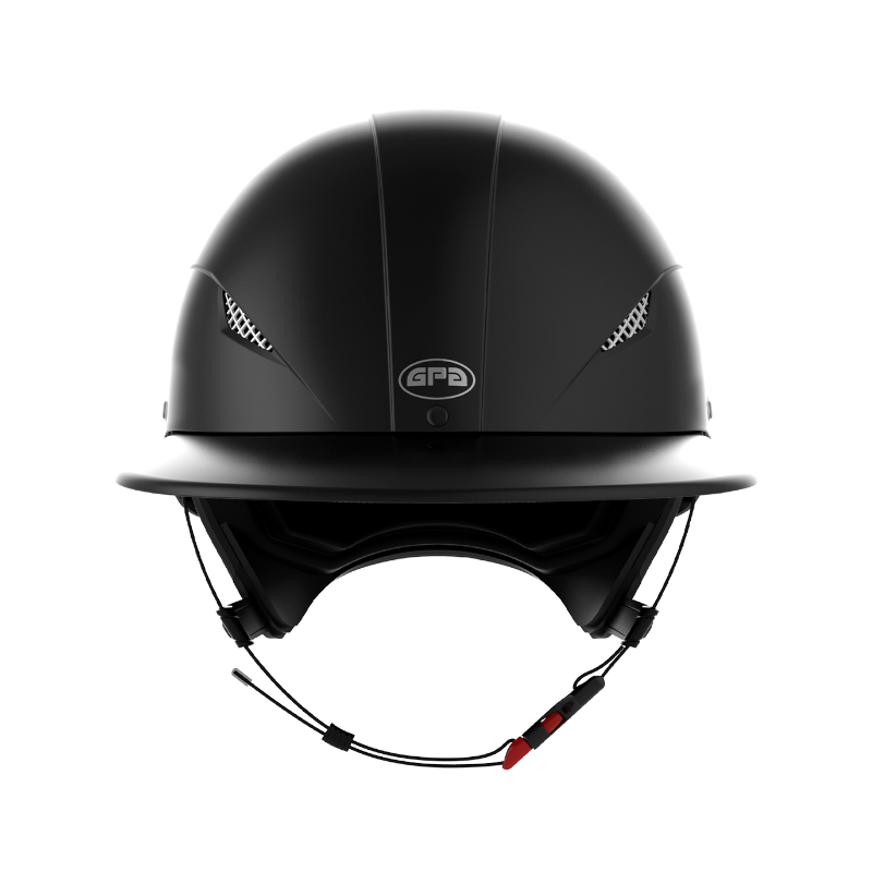 GPA - Casque d'équitation Easy First Lady Hybride black matt