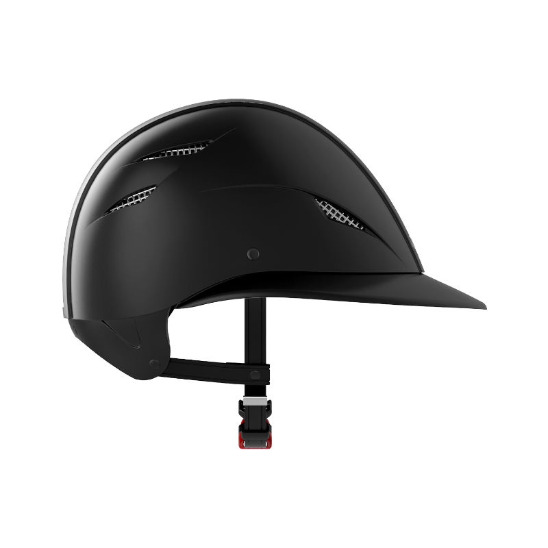 GPA - Casque d'équitation Easy First Lady Hybride black matt