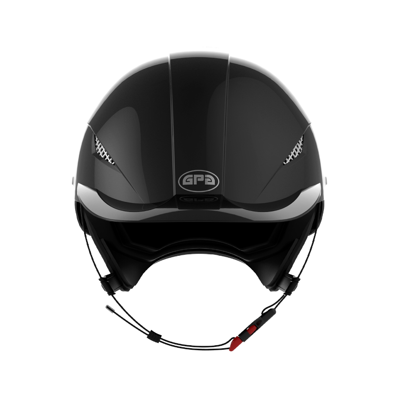 GPA - Casque d'équitation Easy Speed Air Hybride black shiny