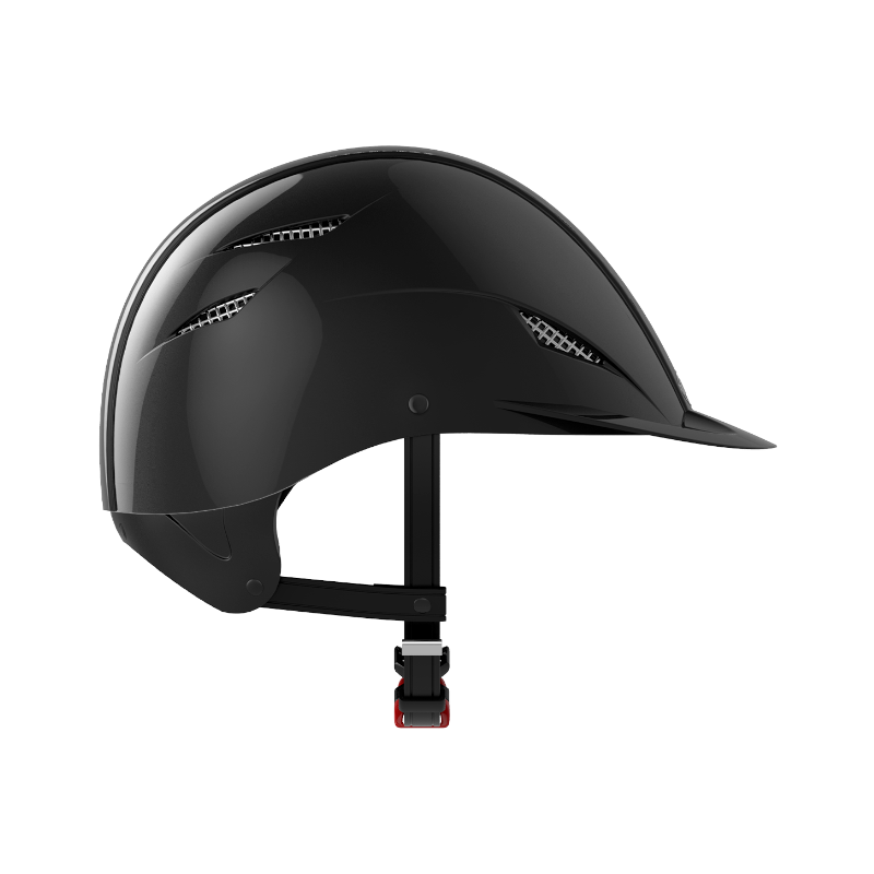 GPA - Casque d'équitation Easy Speed Air Hybride black shiny