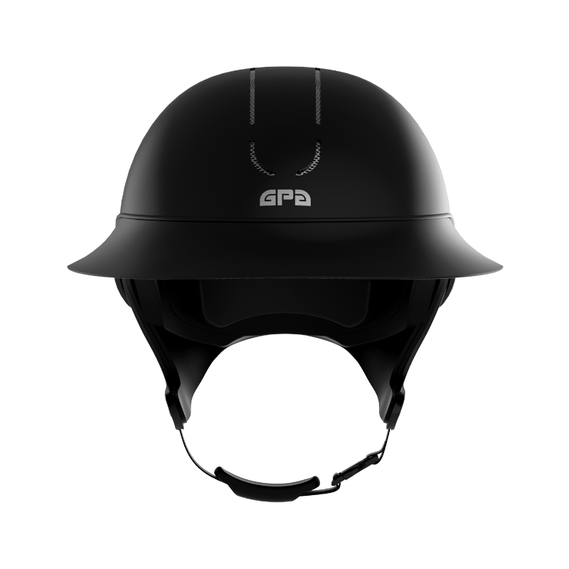 GPA - Casque d'équitation First Lady TLS Global matt black/ grey
