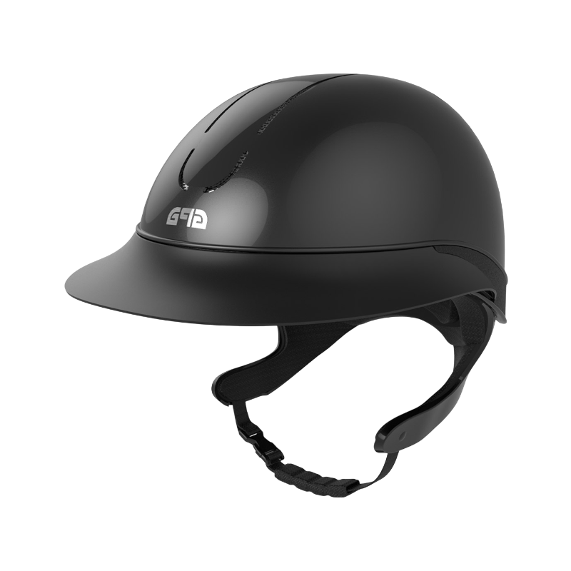 GPA - Global Dual EVO TLS shiny riding helmet / matt black visor 