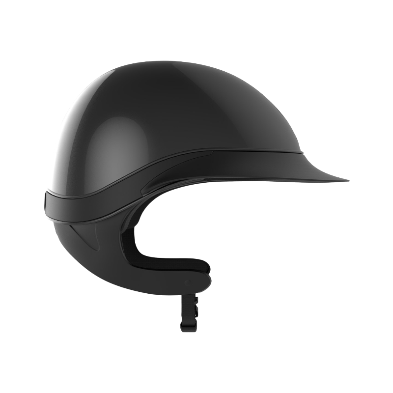 GPA - Global Dual EVO TLS shiny riding helmet / matt black visor 