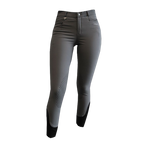 Jump'In - Pantalón de equitación infantil unisex Sacha gris | - Ohlala