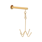Grooming Deluxe - Wall bridle holder 4 arms gold | - Ohlala