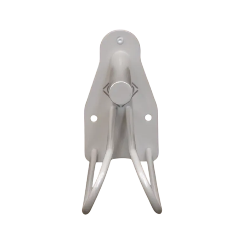 Grooming Deluxe - Porte-selle avec support tapis métal argent