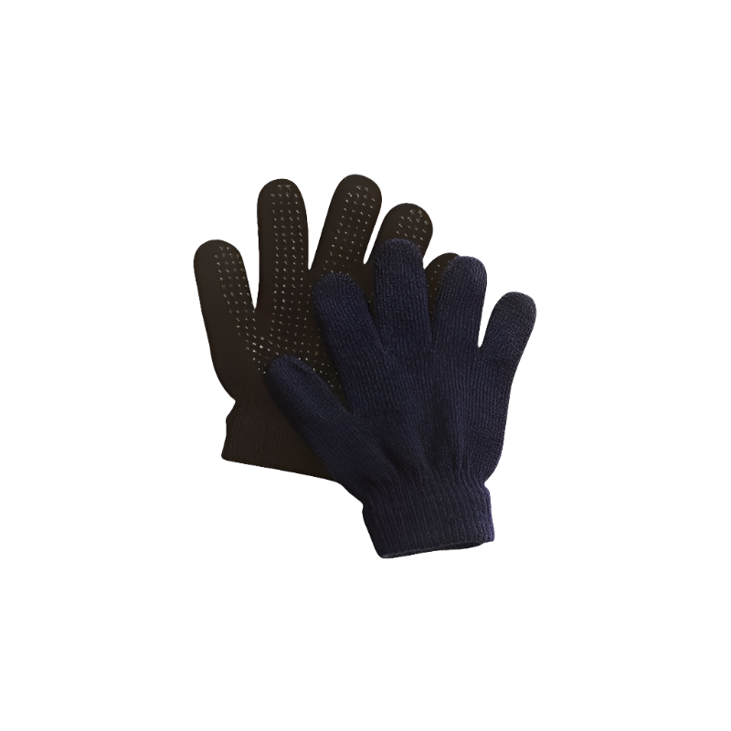 Riding World - Unisex navy gloves