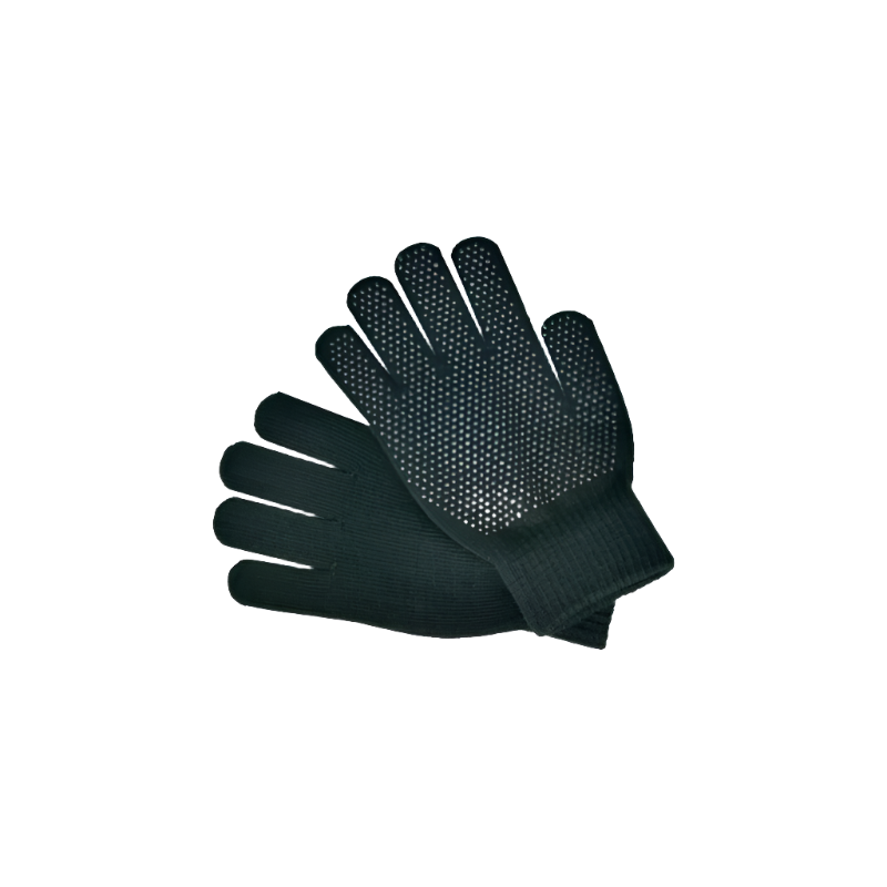 Riding World - Unisex black gloves