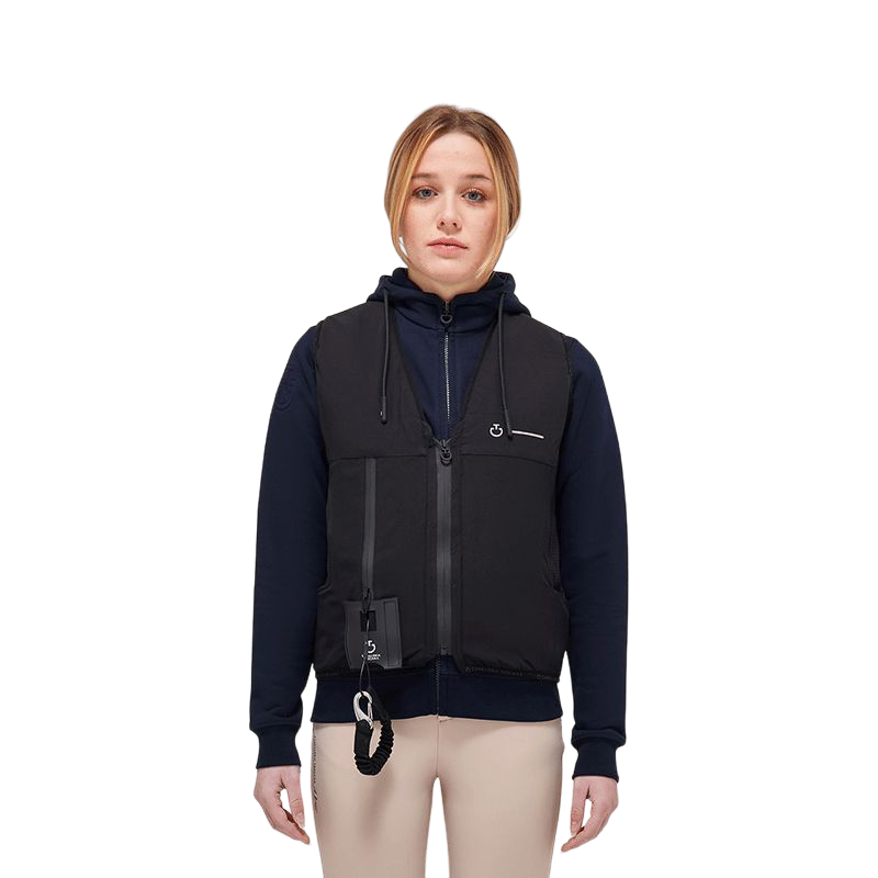 Cavalleria Toscana - Gilet Airbag CT noir | - Ohlala