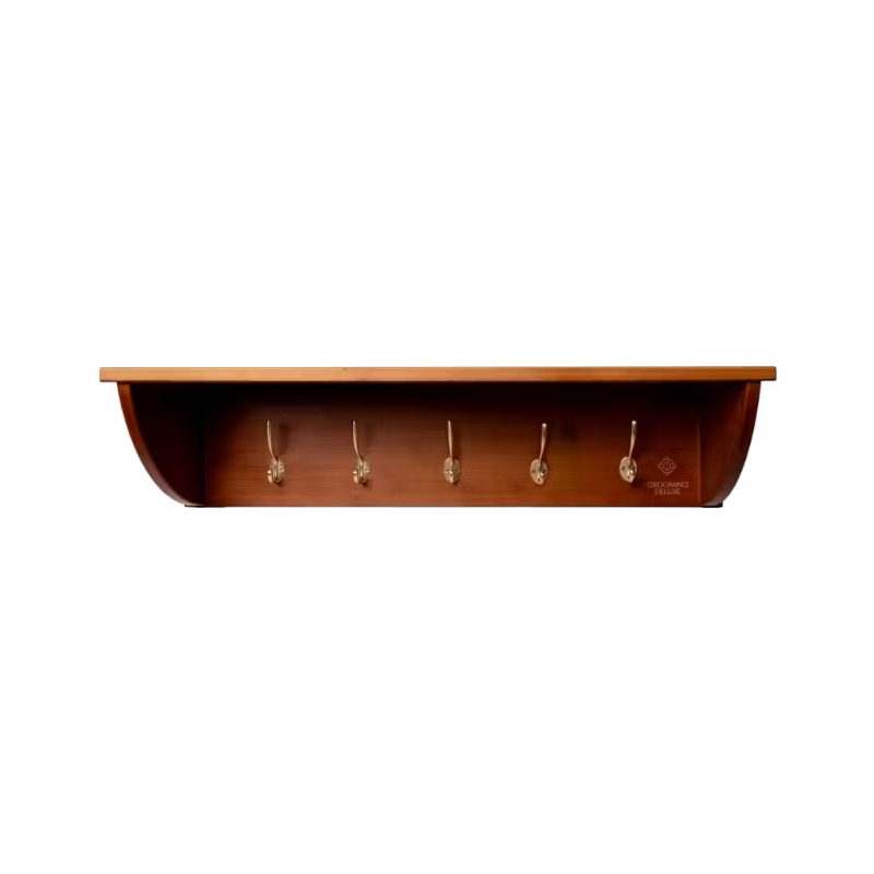 Grooming Deluxe - Helmhalter aus Holz | - Ohlala