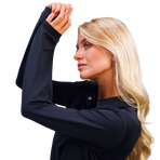 Harcour - Women's Sharly long-sleeve shirt black | - Ohlala