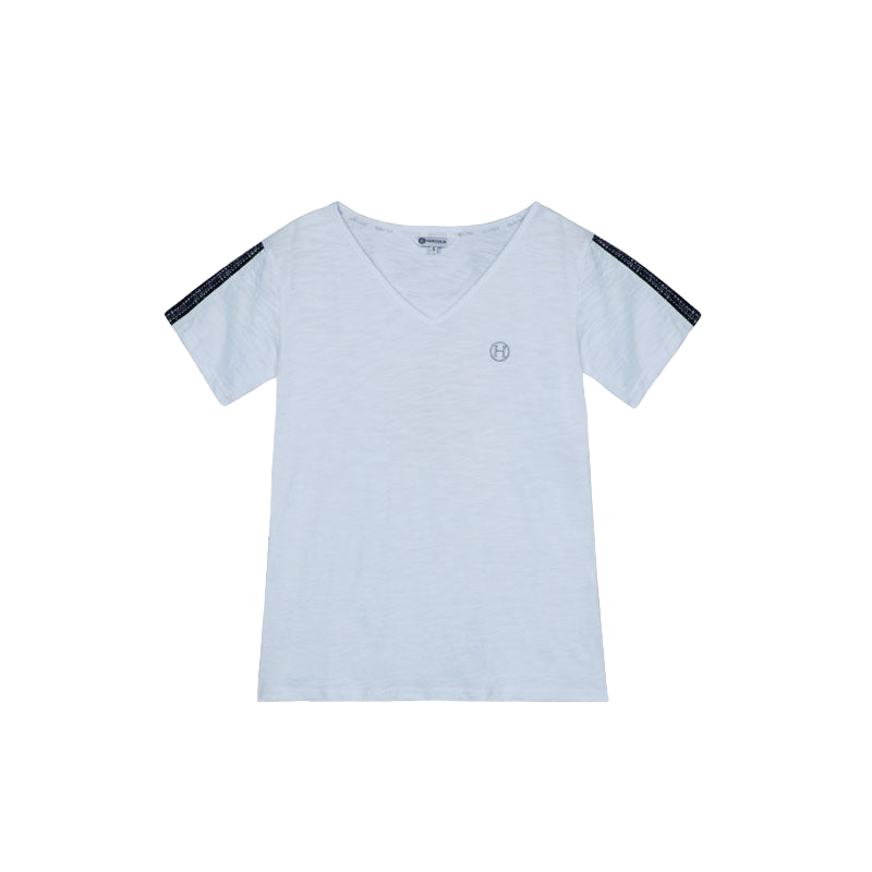 Harcour - T-shirt manches courtes femme Toscane blanc