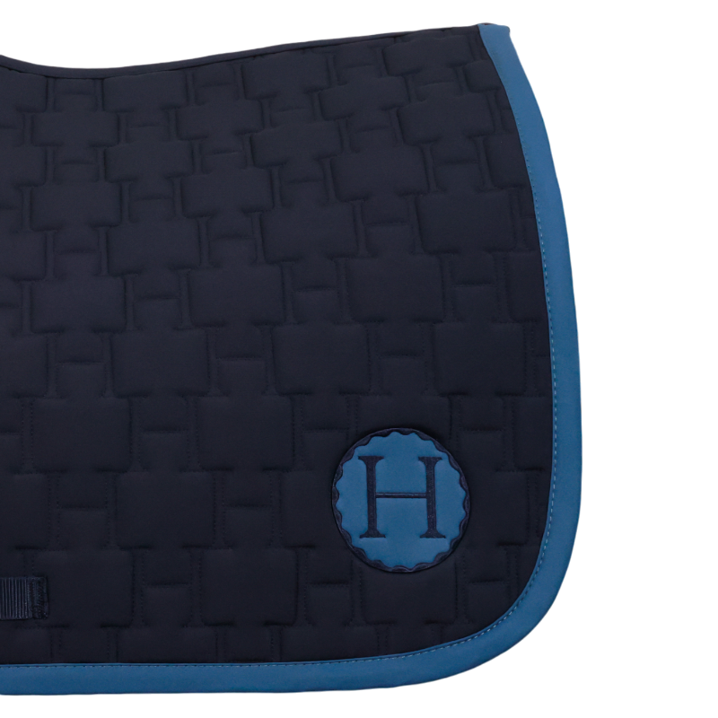 Harcour - Tapis de selle Salva marine