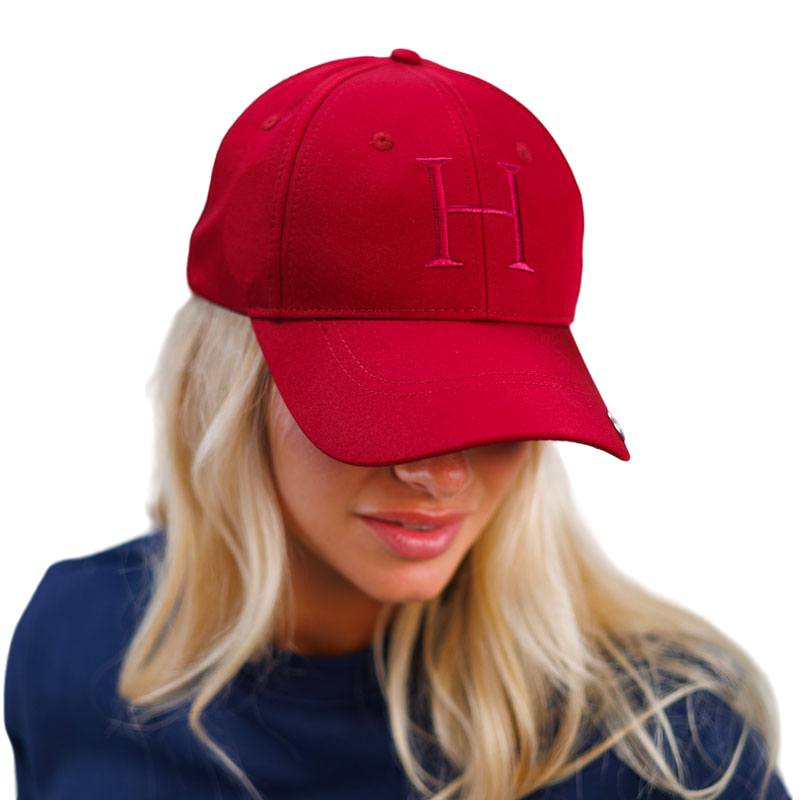 Harcour - Casquette Bryan rouge rubis