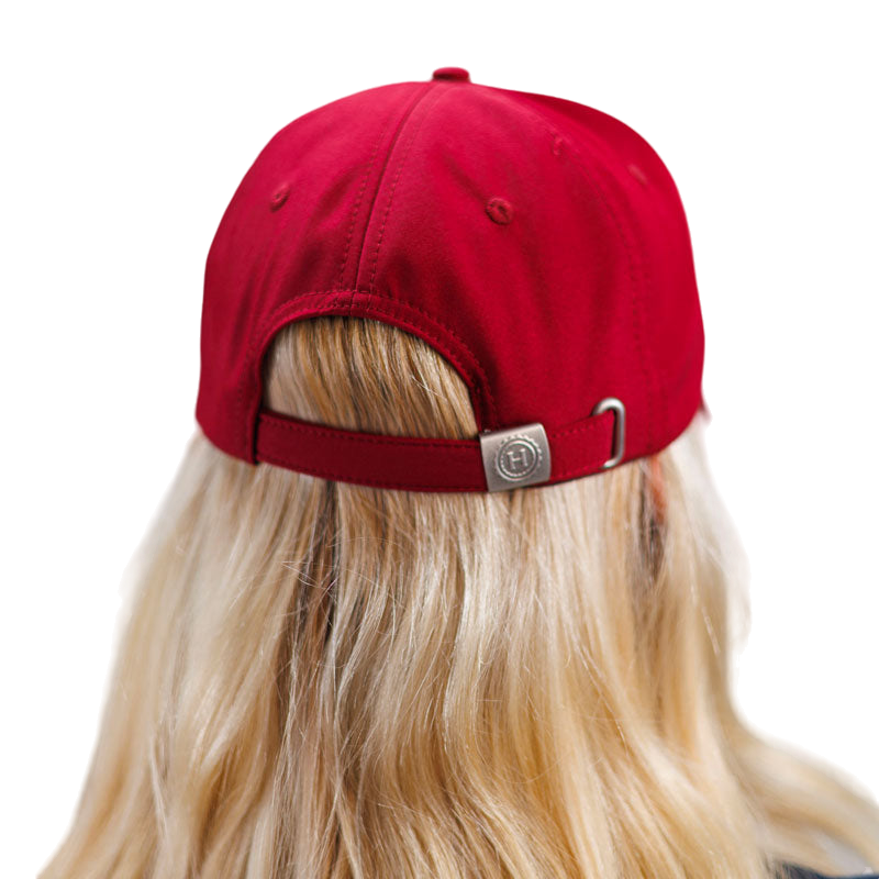 Harcour - Casquette Bryan rouge rubis