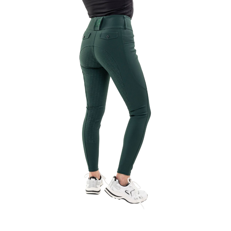 Harcour - Women's riding pants Ludivine jungle green 