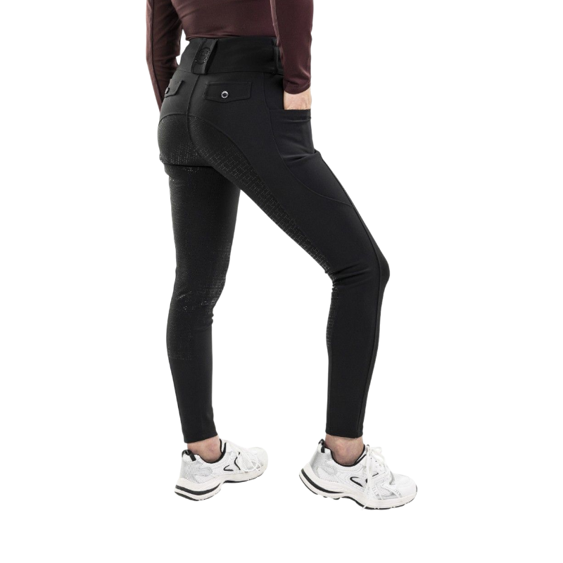 Harcour - Women's equestrian pants Ludivine black 
