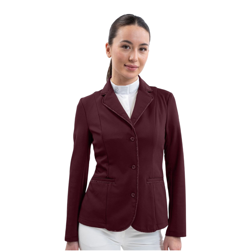 Harcour - Women's competition jacket Oria aubergine 