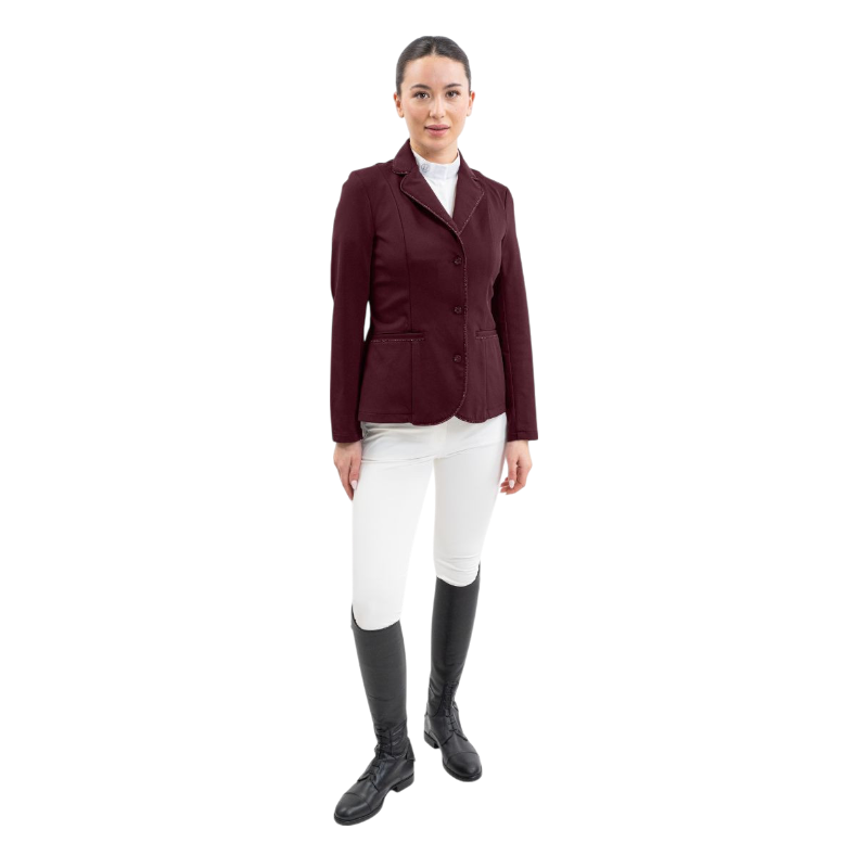 Harcour - Women's competition jacket Oria aubergine 