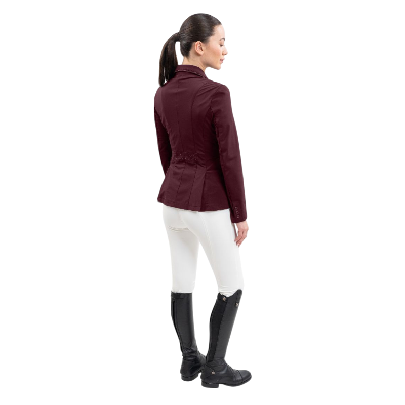 Harcour - Women's competition jacket Oria aubergine 