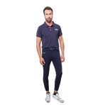 Harcour - Men's Riding Breeches Fix System Grip Costaso Navy | - Ohlala