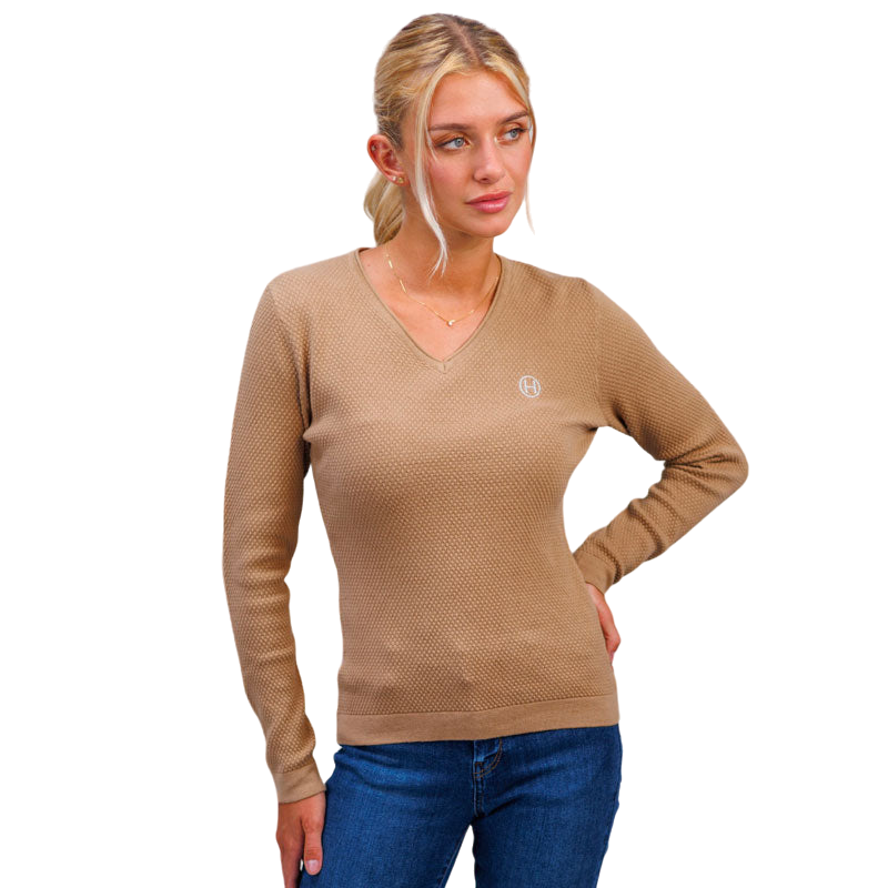 Harcour - Toulon camel women's sweater