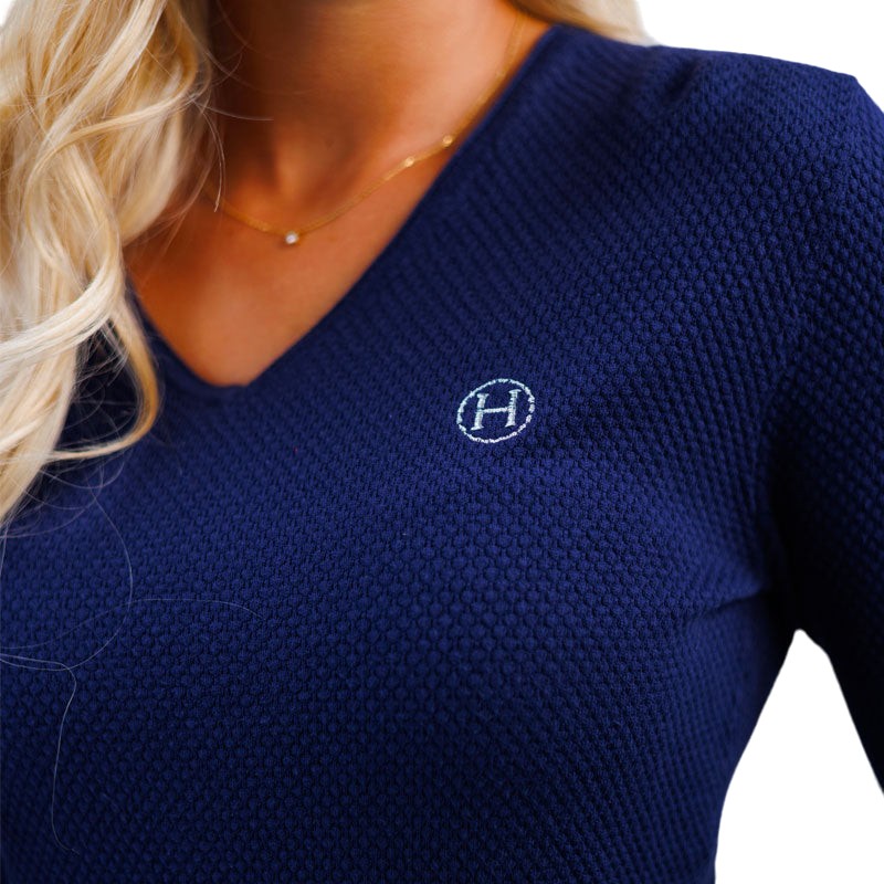 Harcour - Pull femme Toulon marine