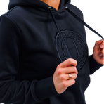 Harcour - Samy unisex black hoodie | - Ohlala