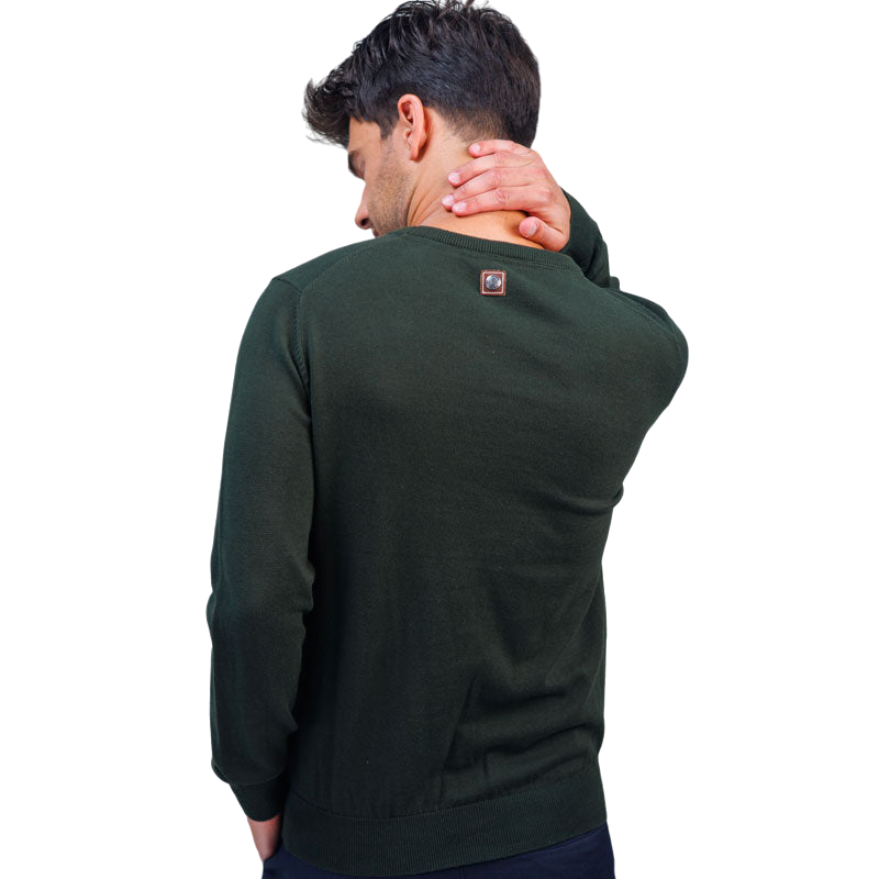 Harcour - Paul khaki men's sweatshirt