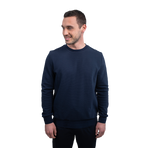 Harcour - Sweat manches longues homme Shelton marine | - Ohlala