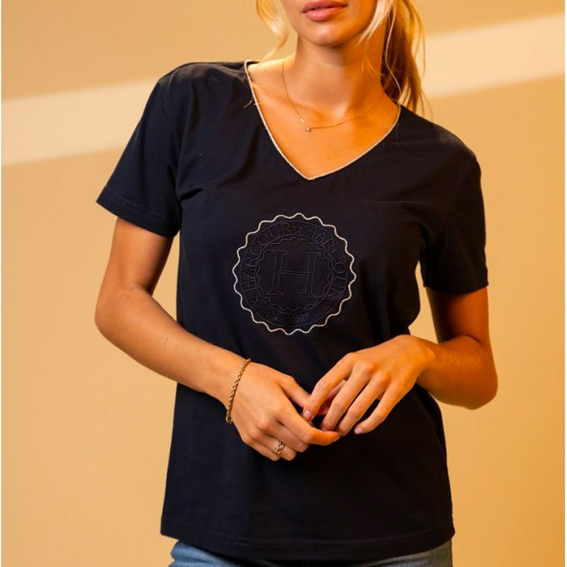 Harcour - T-shirt femme Trinity marine | - Ohlala