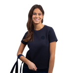 Harcour - Women's Short-Sleeve T-Shirt Telma navy | - Ohlala