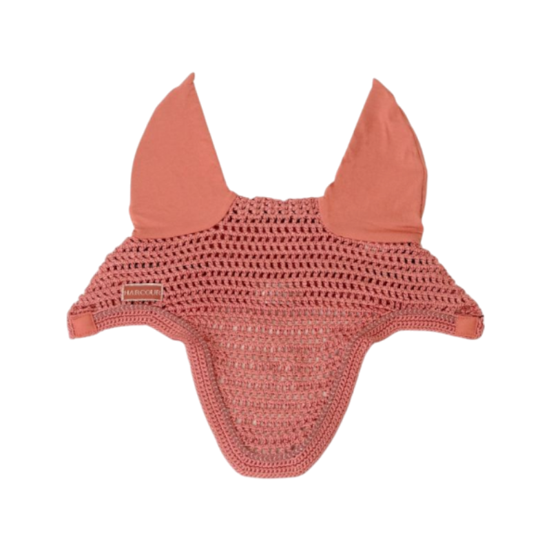 Harcour - Bonnet para caballos Fun pomelo